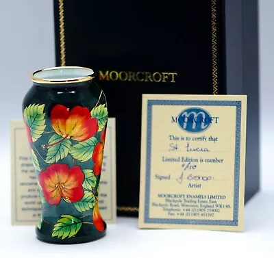 MOORCROFT ENAMEL  ~ St Lucia 95 Shape~ By Sian Leeper Limited Edition 11/150 • $236.67