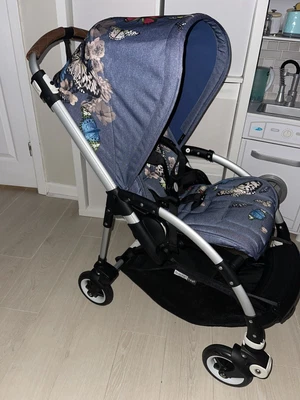 £250 • Buy Bugaboo Bee 5 Botanic Butterfly Limited Edition With Footmuff Immaculate.