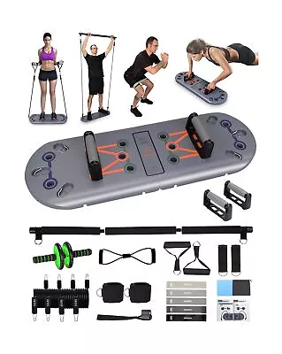 Home Workout Equipment To Help Achieve Fitness Goals 27-in-1 Portable Gym Ex... • $64.27