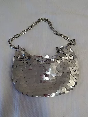 Wild Fable Silver Sequin Purse Bag Nwt Slouchy Sequin Hobo. • $12