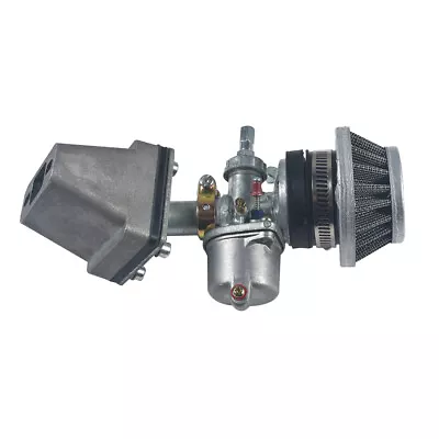 Carburetor & Intake & Air Filter Kit Fit 49cc 66cc 80cc Racing Motorized Bicycle • $35.99