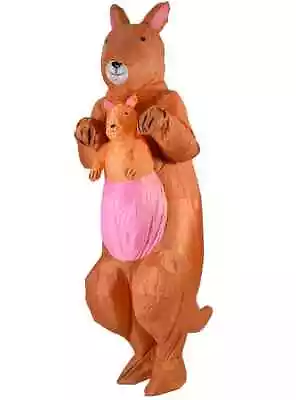 Inflatable Kangaroo Adult's Animal Costume - Genuine Heaven Costumes - New • $149.59