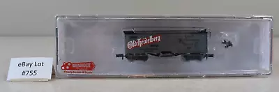 (Lot 755) N Scale Train Roundhouse 36' Old Time Billboard Reefer Heidelberg • $12.50