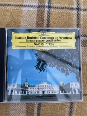 £2.75 • Buy Cd Dgg Joaquin Rodrigo Concierto De Aranjuez - Narciso Yepes - 415 349 2