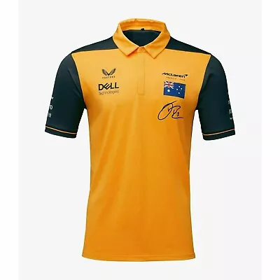 Castore McLaren F1 Men's Daniel Ricciardo Drivers Polo Shirt - MLXL • $68.95