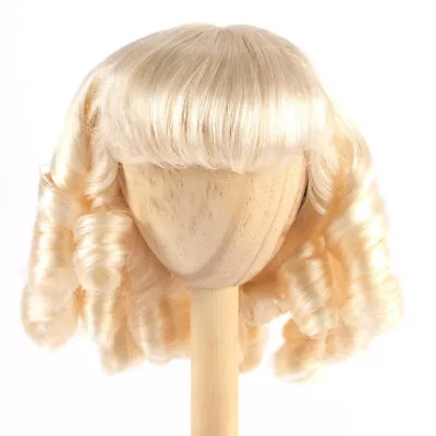 Monique Synthetic Mohair Julie Bleach Blonde 8 -9  Doll Wig • $10.49