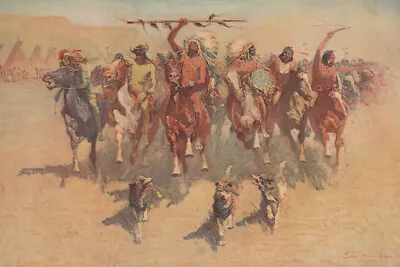 The Ceremony Of The Scalps 1906 By Frederic Remington Giclee Print + Ships Free • $49
