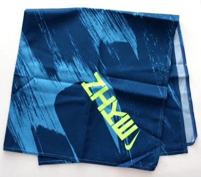 £22.23 • Buy Nike Dri-Fit Bandana Adult Unisex Printed Dutch Blue/Court Blue/Volt