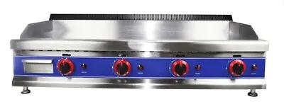£889 • Buy Commercial Kitchen Gas Hotplate Table Top Griddle Heavy Duty 115cm Burger Grill