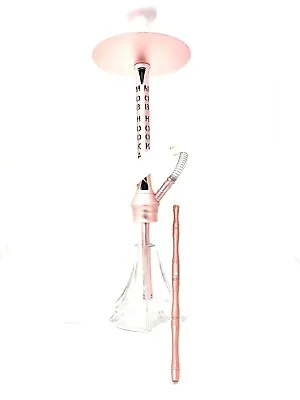 MOB Zylon Hookah Rose Gold 30 Inch Tall Modern Design Water Pipe For Shisha • $131.99