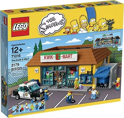 LEGO 71016 Simpsons The Kwik-E-Mart  • $900