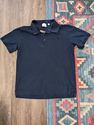 Burberry Short Sleeve Men's Polo Large Blue • $25