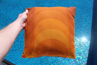 Verner Panton Rare  Wave  Mira-x Pillow 1970 Mid Century Modern Space Age Design • $299.95