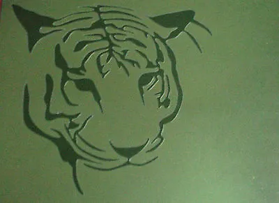 NEW A1 AIRBRUSH STENCIL TIGER Template Car Moto Interior Airbrushing Paint Craft • £4.95
