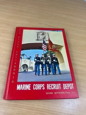 1962 Marine Corps Recruit Depot San Diego CA Yearbook 2nd Battalion/Platoon 254 • $34.25