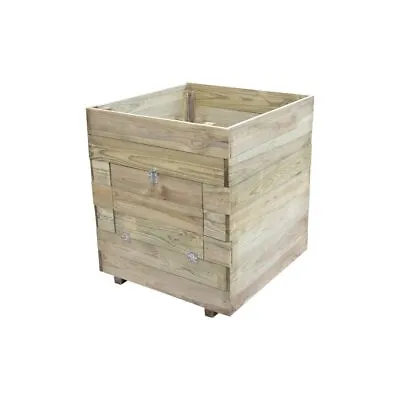 Wooden Potato Vegetable Planter Tomato Garden Container (0.6m X 0.6m) • £69.99