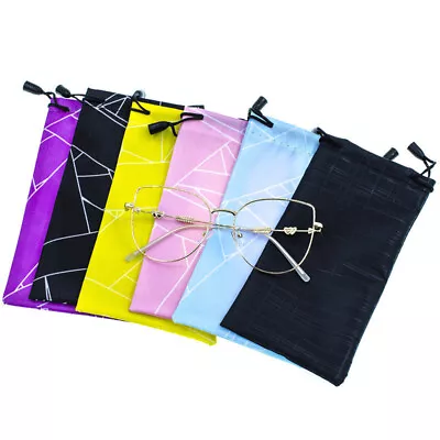 Premium Microfiber Pouch Bag Cleaning Case Sunglasses Eyeglasses High Quality • $4.95