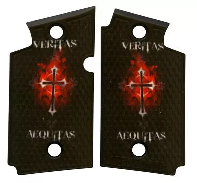 Veritas Aequitas Boondock Saints Custom Sig Sauer P938 Grips • $74.99