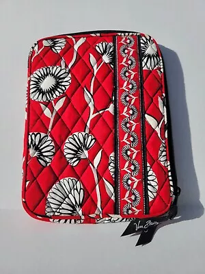 Vera Bradley Deco Daisy Cosmetic Bag/ Makeup Pouch Beautiful Archived Print-Red • $9.59