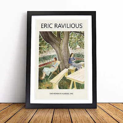 £12.95 • Buy Resting By Eric Ravilious Framed Wall Art Painting Poster Print Canvas Picture