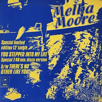 Melba Moore - You Stepped Into My Life (12 ) (EX-/VG+) • £26.99