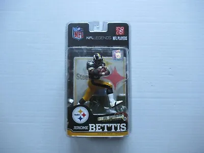 Mcfarlane Nfl Legends Series 6 Steelers Hof Rb Jerome Bus Bettis Figure Sealed • $39.99