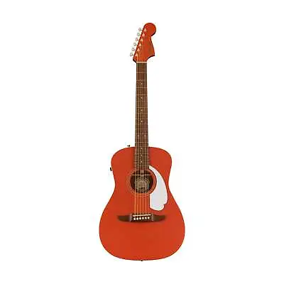 Fender California Malibu Player Small-Bodied Acoustic Guitar Walnut FB Fiesta • $858