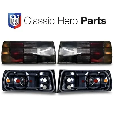 BMW E30 Late Model Smoked MHW V2 Style Tail Lights 318i 318is 325i 325is 325ix • $300