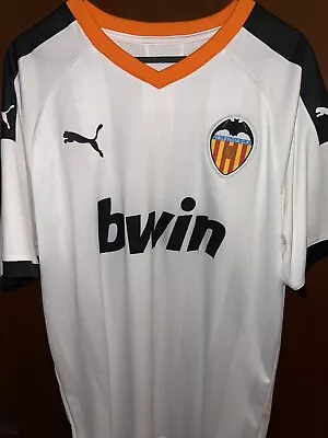 Valencia CF 2019-20 Home Shirt - Large • £24.99