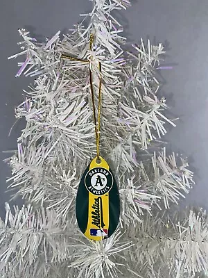 MLB Oakland Athletics Vintage Teardrop Spinner Christmas Ornament Size Regular • $1.99
