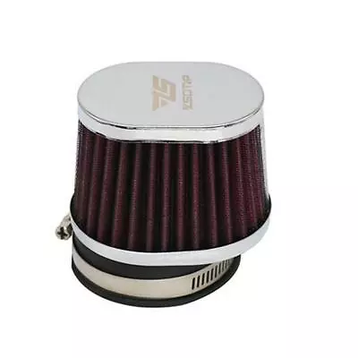 $26.89 • Buy Red High Performance Motorcycle Parts Oval Pod Air Filter Cleaner 55mm ID2PCS 