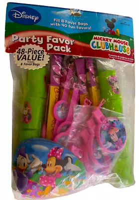Disney Party Favor Pack - 48 Pieces Inc. 8 Favor Bags Mickey Mouse Clubhouse 14z • $14.52