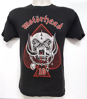 Vintage 1985 Motorhead 10th  Anniversary  T-Shirt  BOUGHT AT SHOW  11-25-1985 • $100