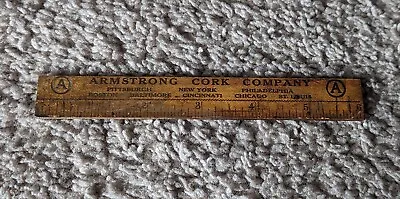 Vintage Armstrong Cork Company USA Promotional 6  Ruler • $50