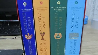 $36 • Buy 4 X Outlander Diana Gabaldon Outlander Boxed Set 4 PB Novels Historical Fantasy