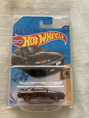 Hot Wheels - 2018 Super Treasure Hunt - Grey Nissan Skyline GT-R R32 GTR - BNR32 • $199.90