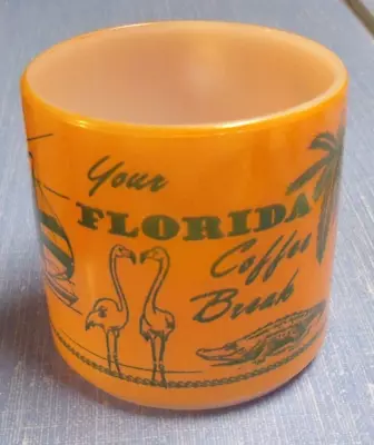 Vintage Your Florida Coffee Break Coffee Mug By Federal • $15