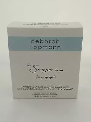 Deborah Lippmann Nail Polish Lacquer Remover Mitts Pads 6ct The Stripper To Go • $16