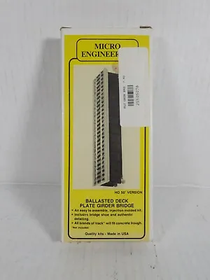 HO Micro Engineering Ballasted Deck Plate Girder Bridge Kit In Original Box • $11