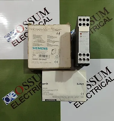 Siemens 3un21 00-0an7 Thermistor Motorschutz Ptc Voltage 220vac Fast Shipping • $91.79