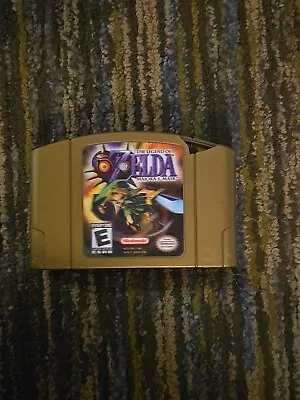 The Legend Of Zelda Majora's Mask Nintendo 64 Holographic Art Cracked Screw Post • $55