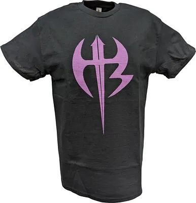 Jeff Matt Hardy Boyz Purple Logo WWE Mens T-shirt • $29.99