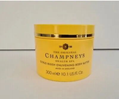 £29.99 • Buy Champneys CITRUS BLUSH Enlivening Body Butter 300ml New Discontinued FREE P&P