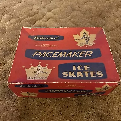 Vintage Pacemaker Professional Ice Skates White 9 Women’s • $42.50