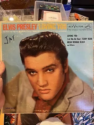 Elvis Presley Loving You M2WY 4731 RCA Victor 1971 LP No Barcode Tested VG+ VG+ • $20