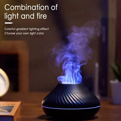 Aroma Essential Oil Diffuser Air Purifier LED Ultrasonic Aromatherapy Humidifier • $22.98