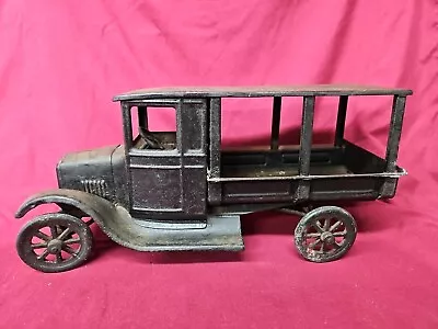 Vintage Buddy L Flivver Huckster Pressed Steel Pickup Toy Truck • $760