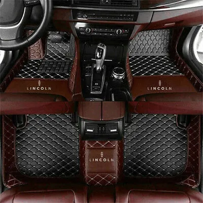 Fit For Lincoln MKC MKS MKT MKX MKZ Car Floor Mats Auto Waterproof Liner Carpets • $37.99