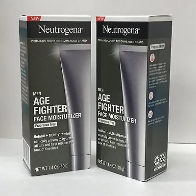 Neutrogena Age Fighter Men's Face Moisturizer - 1.4oz. Pack Of 2 • $22.49