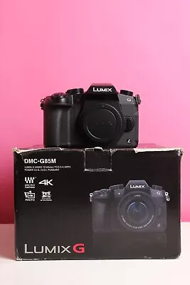 Panasonic G85 4K Video Lumix Mirrorless M43 Mft Camera  1k Shots AS NEW W BOX!!! • $555